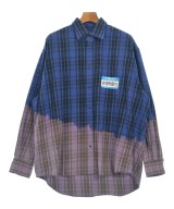 VETEMENTS（ヴェトモン）カジュアルシャツ 青 サイズ:S メンズ/2200711915015