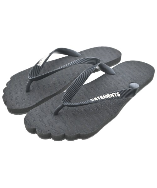 VETEMENTS（ヴェトモン）サンダル 黒 サイズ:EU40(26.5cm位) レディース/2200712637022