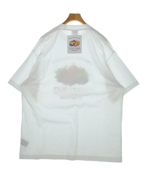 VETEMENTS（ヴェトモン）Tシャツ・カットソー 白 サイズ:S メンズ/2200713551075