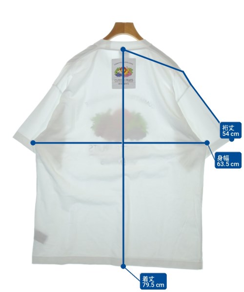 VETEMENTS（ヴェトモン）Tシャツ・カットソー 白 サイズ:S メンズ/2200713551075