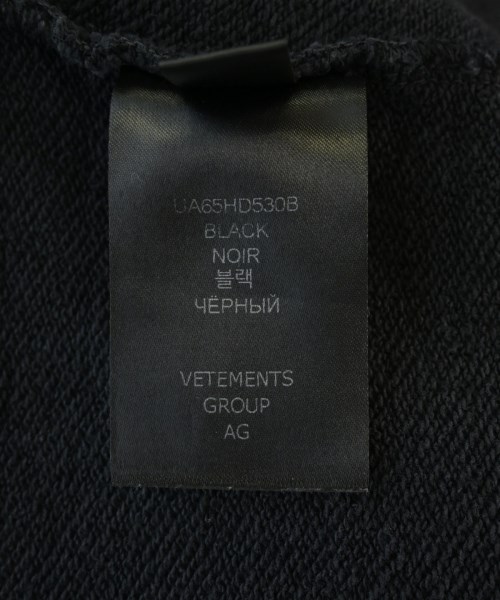 VETEMENTS（ヴェトモン）パーカー グレー サイズ:XS メンズ/2200714314013