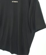 VETEMENTS（ヴェトモン）Tシャツ・カットソー 黒 サイズ:L メンズ/2200714898056