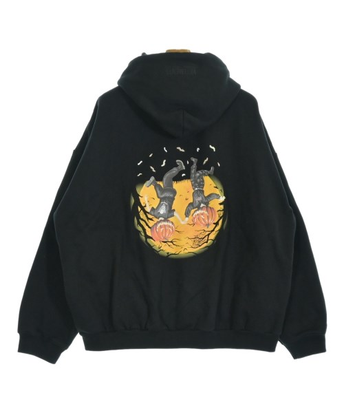 VETEMENTS（ヴェトモン）パーカー 黒 サイズ:L メンズ/2200715931066