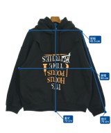 VETEMENTS（ヴェトモン）パーカー 黒 サイズ:L メンズ/2200715931066