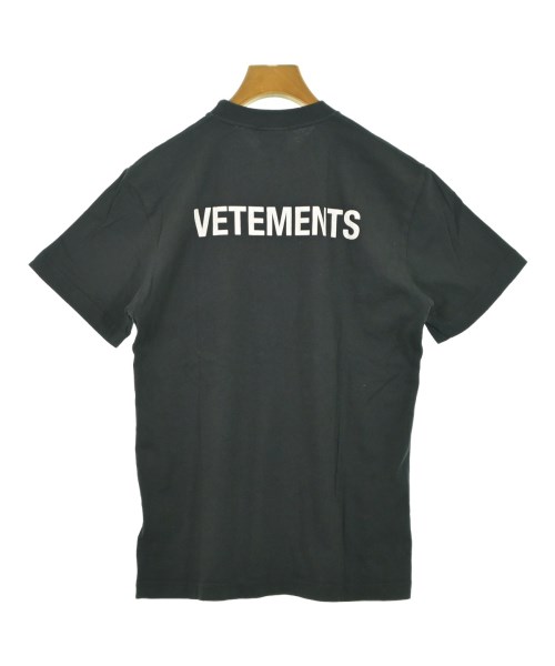 VETEMENTS（ヴェトモン）Tシャツ・カットソー 黒 サイズ:XS レディース/2200646622170