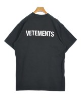 VETEMENTS（ヴェトモン）Tシャツ・カットソー 黒 サイズ:S メンズ/2200650029057