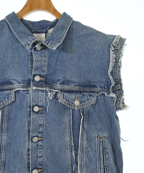 VETEMENTS（ヴェトモン）デニムジャケット 青 サイズ:M メンズ/2200651975018