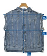 VETEMENTS（ヴェトモン）デニムジャケット 青 サイズ:M メンズ/2200651975018