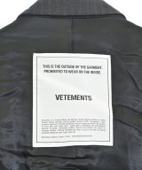 VETEMENTS（ヴェトモン）テーラードジャケット 黒 サイズ:S メンズ/2200652112016