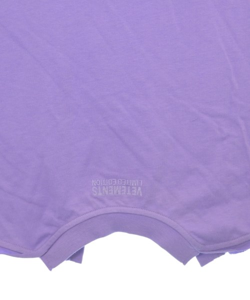 VETEMENTS（ヴェトモン）Tシャツ・カットソー 紫 サイズ:XS メンズ/2200702572043