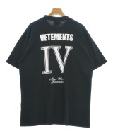 VETEMENTS（ヴェトモン）Tシャツ・カットソー 黒 サイズ:S メンズ/2200702572296