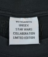 VETEMENTS（ヴェトモン）Tシャツ・カットソー 黒 サイズ:S メンズ/2200702572296