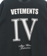 VETEMENTS（ヴェトモン）Tシャツ・カットソー 黒 サイズ:S メンズ/2200702572296