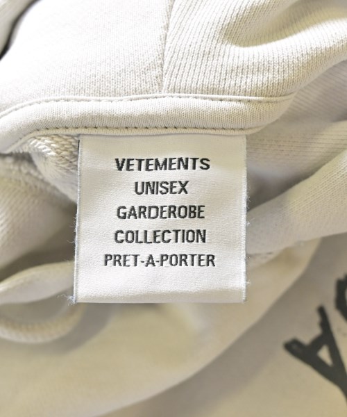VETEMENTS（ヴェトモン）パーカー グレー サイズ:XS メンズ/2200704414013