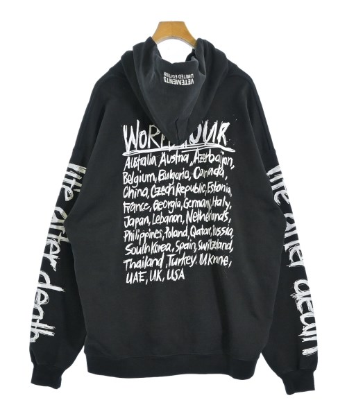 VETEMENTS（ヴェトモン）パーカー 黒 サイズ:S メンズ/2200704414020