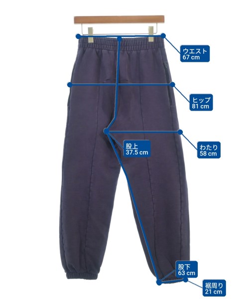 VETEMENTS（ヴェトモン）スウェットパンツ 紫 サイズ:S レディース/2200705536028