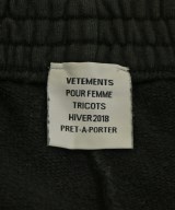 VETEMENTS（ヴェトモン）スウェットパンツ グレー サイズ:XS レディース/2200706026016