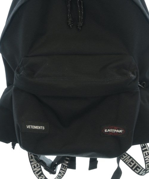 VETEMENTS（ヴェトモン）バックパック・リュック 黒 サイズ:- メンズ/2200707378053