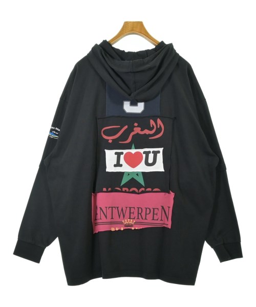 VETEMENTS（ヴェトモン）パーカー 黒 サイズ:S メンズ/2200708630020