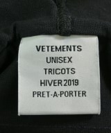 VETEMENTS（ヴェトモン）パーカー 黒 サイズ:S メンズ/2200708630020