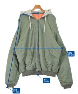 VETEMENTS（ヴェトモン）ミリタリーブルゾン カーキ サイズ:M メンズ/2200663062010