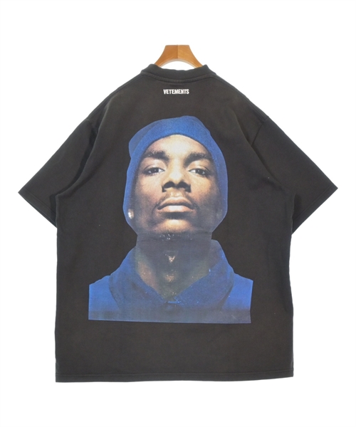 VETEMENTS（ヴェトモン）Tシャツ・カットソー 黒 サイズ:XS メンズ/2200663062034