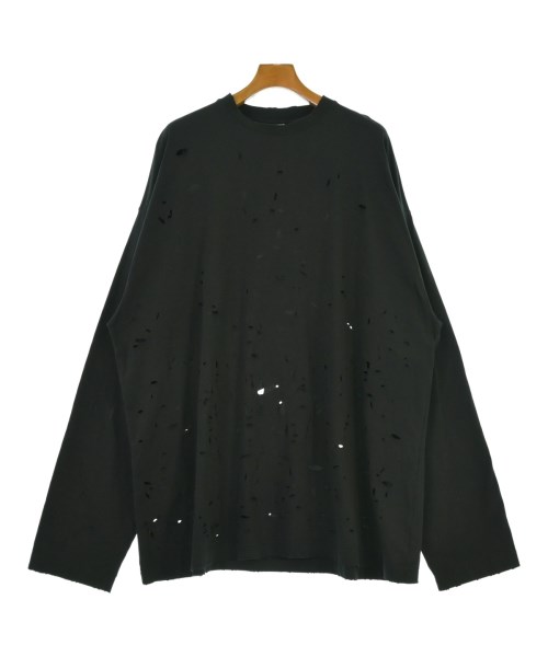 VETEMENTS(ヴェトモン)Tシャツ・カットソー 黒 サイズ:L/2200665795084