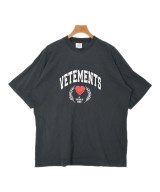 VETEMENTS（ヴェトモン）Tシャツ・カットソー 黒 サイズ:-(XL位) メンズ/2200667683068