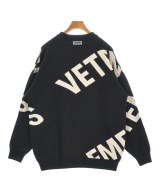 VETEMENTS（ヴェトモン）ニット・セーター 黒 サイズ:S メンズ/2200668739078