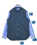 VETEMENTS（ヴェトモン）カジュアルシャツ 青 サイズ:XS レディース/2200669833027