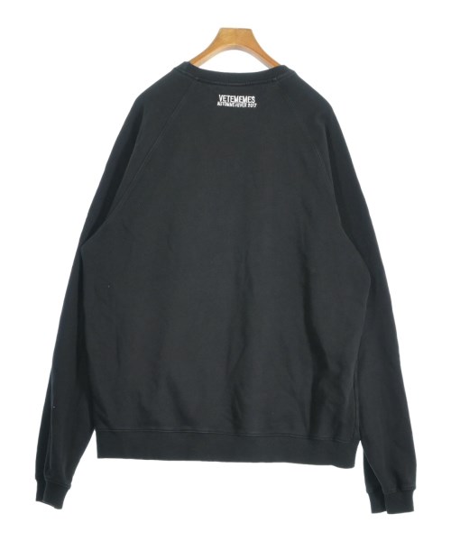 VETEMEMES（ヴェトミームス）スウェット 黒 サイズ:-(XXL位) メンズ/2200666952080