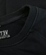 VETEMEMES（ヴェトミームス）スウェット 黒 サイズ:-(XXL位) メンズ/2200666952080