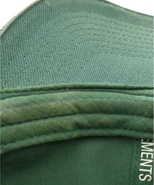 VETEMENTS（ヴェトモン）キャップ 緑 サイズ:- メンズ/2200671129248