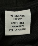 VETEMENTS（ヴェトモン）パーカー 黒 サイズ:M メンズ/2200671605018