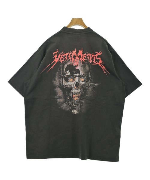 VETEMENTS（ヴェトモン）Tシャツ・カットソー 黒 サイズ:S メンズ/2200671605025