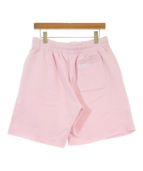 VETEMENTS（ヴェトモン）ショートパンツ ピンク サイズ:S メンズ/2200671605032