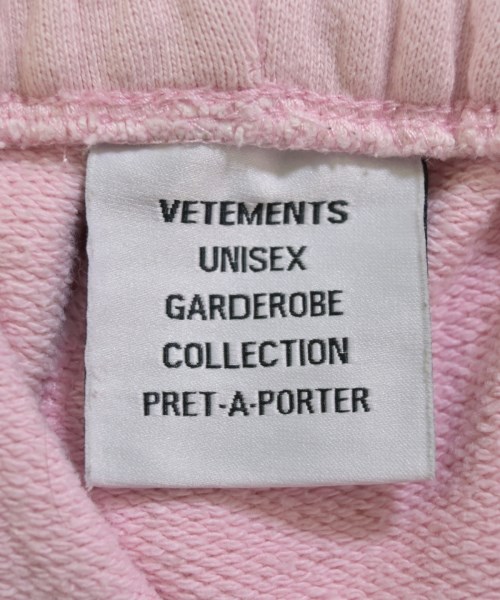 VETEMENTS（ヴェトモン）ショートパンツ ピンク サイズ:S メンズ/2200671605032