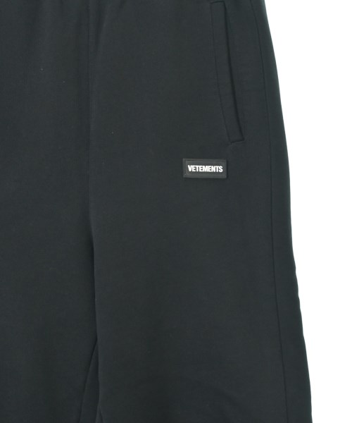 VETEMENTS（ヴェトモン）スウェットパンツ 黒 サイズ:-(XS位) メンズ/2200672319105