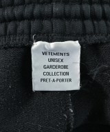 VETEMENTS（ヴェトモン）スウェットパンツ 黒 サイズ:-(XS位) メンズ/2200672319105