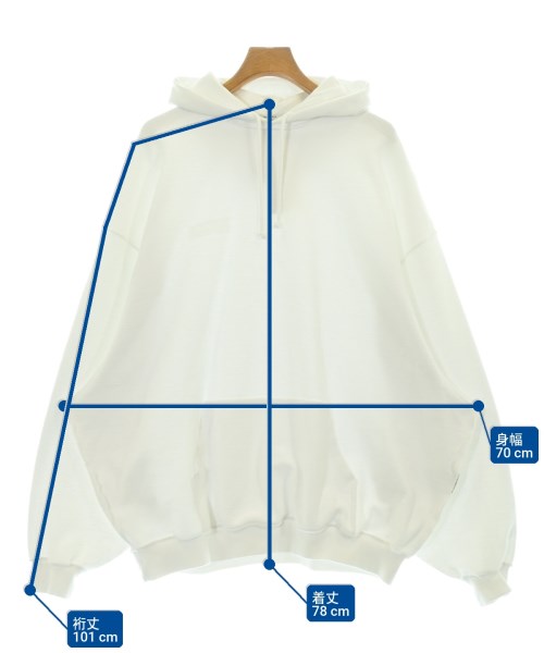VETEMENTS（ヴェトモン）パーカー 白 サイズ:XS メンズ/2200730545019