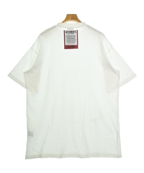 VETEMENTS（ヴェトモン）Tシャツ・カットソー 白 サイズ:M メンズ/2200733018046