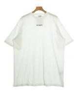 VETEMENTS（ヴェトモン）Tシャツ・カットソー 白 サイズ:M メンズ/2200733018046