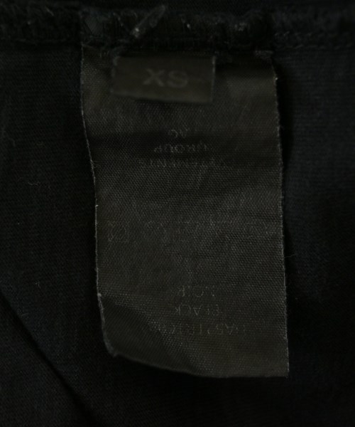 VETEMENTS（ヴェトモン）Tシャツ・カットソー 黒 サイズ:XS メンズ/2200721461038