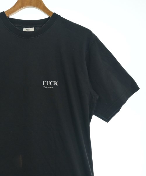 VETEMENTS（ヴェトモン）Tシャツ・カットソー 黒 サイズ:XS メンズ/2200721461038