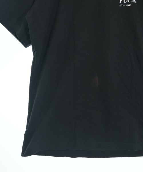 VETEMENTS（ヴェトモン）Tシャツ・カットソー 黒 サイズ:XS メンズ/2200721461038