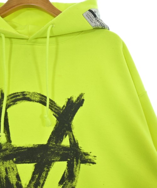 VETEMENTS（ヴェトモン）パーカー 黄 サイズ:XS メンズ/2200726351013