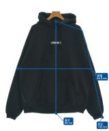 VETEMENTS（ヴェトモン）パーカー 黒 サイズ:M メンズ/2200724201020