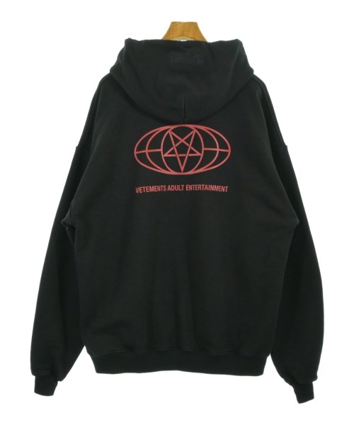 VETEMENTS（ヴェトモン）パーカー 黒 サイズ:S メンズ/2200727823106