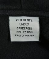 VETEMENTS（ヴェトモン）パーカー 黒 サイズ:S メンズ/2200727823106