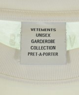 VETEMENTS（ヴェトモン）Tシャツ・カットソー 白 サイズ:S メンズ/2200727823113